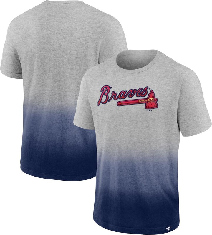 Men's Fanatics Branded Navy/White Atlanta Braves Two-Pack Combo T-Shirt Set