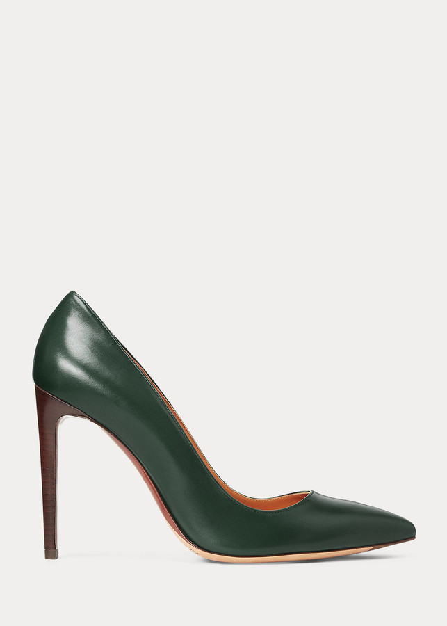 Ralph Lauren Celia Calfskin Pump ShopStyle