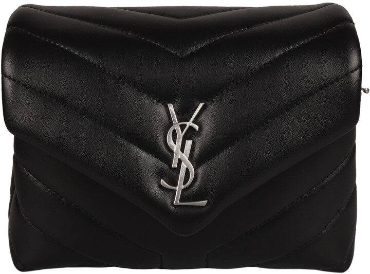 small monogram quilted leather shoulder bolsa