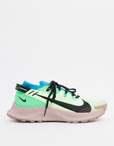Thumbnail for your product : Nike Running Pegasus Trail 2 sneakers in green