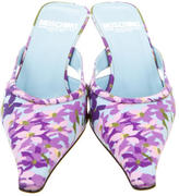 Thumbnail for your product : Moschino Cheap & Chic Moschino Cheap and Chic Floral Print Woven Mules