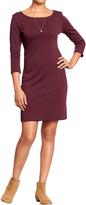 Thumbnail for your product : Old Navy Women's 3/4-Sleeved Ponte Dresses