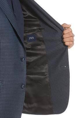 John W. Nordstrom R) Traditional Fit Check Wool Blend Sport Coat