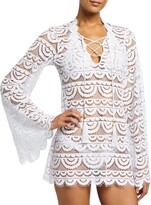 Thumbnail for your product : PQ Swim Noah Embroidered Coverup Tunic
