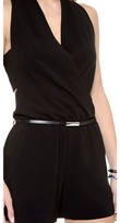 Thumbnail for your product : Robert Rodriguez Belted Crepe Romper