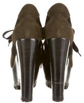Thumbnail for your product : Burberry Wedge Booties