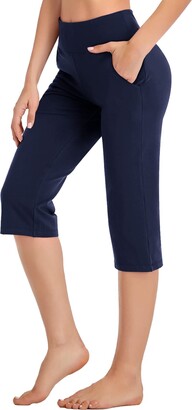 RIMLESS 7 Women's Bootcut Yoga Pants with Pockets High Waisted