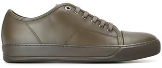 Lanvin toe cap sneakers - men - Calf Leather/rubber - 8