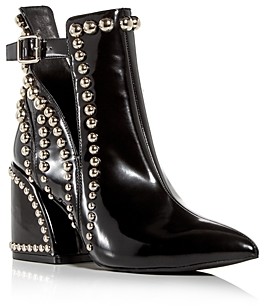 finite block heel bootie