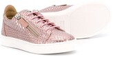 Thumbnail for your product : Giuseppe Junior Textured Sneakers