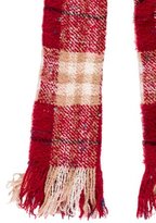 Thumbnail for your product : Burberry Woven Fringe Scarf