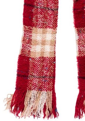Burberry Woven Fringe Scarf