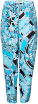Thumbnail for your product : Emilio Pucci Silk Printed Harem Pants