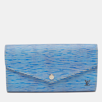 Louis Vuitton LV coin card holder new Blue Leather ref.239420 - Joli Closet