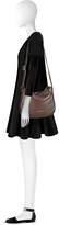 Thumbnail for your product : The Bridge Plume Soft Donna Dark Brown Leather Shoulder Bag