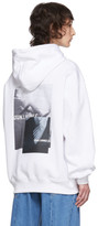 Thumbnail for your product : Juun.J White Logo Hoodie