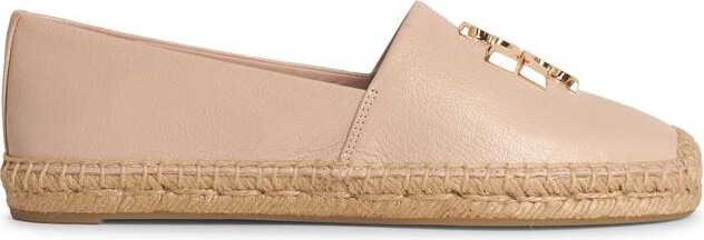 Tory Burch Eleanor Logo Plaque Espadrilles