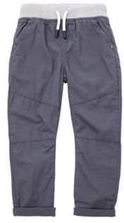 F&F Jersey Lined Poplin Trousers