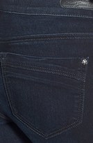 Thumbnail for your product : Mavi Jeans 'Darcy' Moto Detail Skinny Ankle Jeans (Dark)