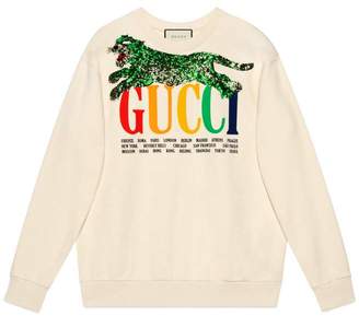 Gucci Oversize sweatshirt with print