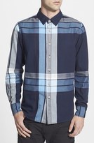 Thumbnail for your product : Howe 'Diamond Rain' Slim Fit Plaid Woven Shirt