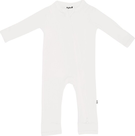 Kyte Baby Zippered Romper in Cloud Cloud 12-18 Months