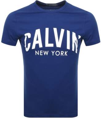 Calvin Klein Tibokoy Slim T Shirt Blue