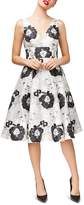 Thumbnail for your product : Betsey Johnson Floral Jacquard Dress