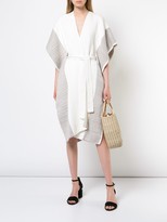 Thumbnail for your product : Voz Striped Edge Kaftan Dress