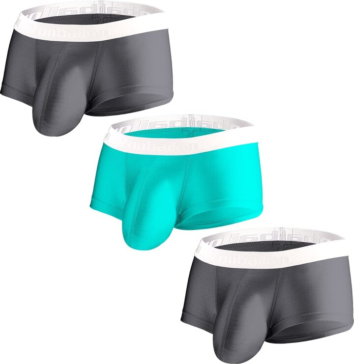 ZUOLAIYIN Bulge Enhancing Underwear Men's Boxers Shorts Mens Briefs ...