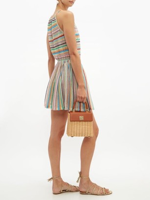Missoni Mare - Striped Halterneck Mini Dress - Multi