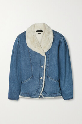 Fur Lined Denim Jacket | Shop the world's largest collection of fashion |  ShopStyle UK