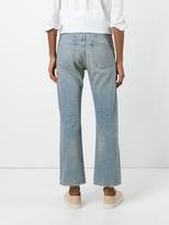 Thumbnail for your product : Citizens of Humanity embroidered cropped jeans