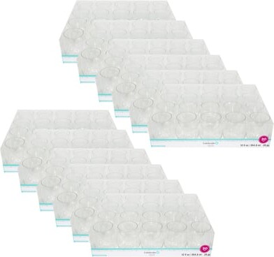 12 Packs: 20 ct. (240 total) 12 oz Stemless Wine Glasses by Celebrate It™ in Clear