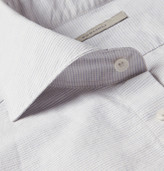Thumbnail for your product : Boglioli Slim-Fit Subtle-Check Cotton Shirt