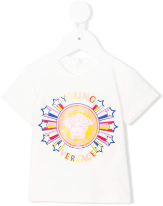 Versace starry Medusa print T-shirt