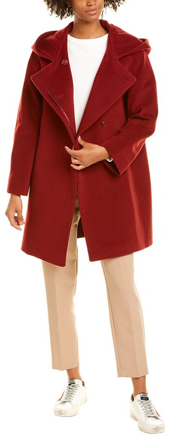 long red wool coats