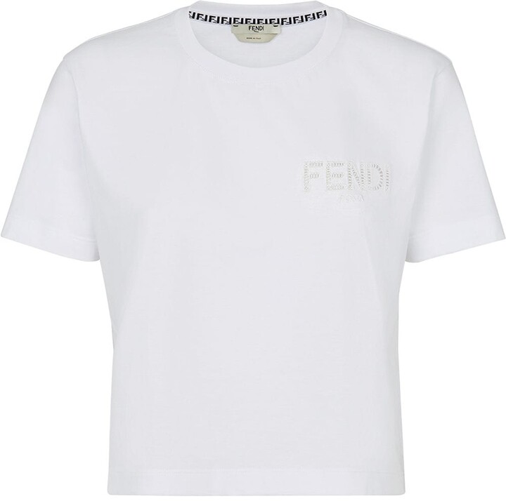 Fendi Women's White Tops | Shop The Largest Collection | ShopStyle