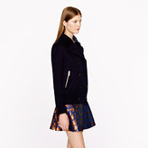 Thumbnail for your product : J.Crew Collection cashmere bomber peacoat