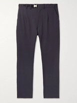 Thumbnail for your product : Prada Grey Tapered Belted Tech-Twill Trousers