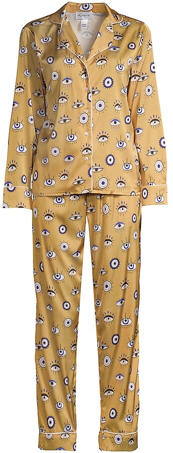 Averie Sleep Evil Eye Amara Evil Eye Pajama Set - ShopStyle