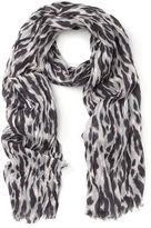 Thumbnail for your product : Whistles Tyler Animal Print Scarf