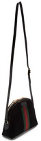 Thumbnail for your product : Gucci Ophidia Gg Suede Cross-body Bag - Black Multi