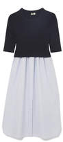 KENZO - Layered Cotton-blend Dress - Lilac