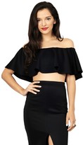 Thumbnail for your product : Lipsy Twin Sister Big Frill Top