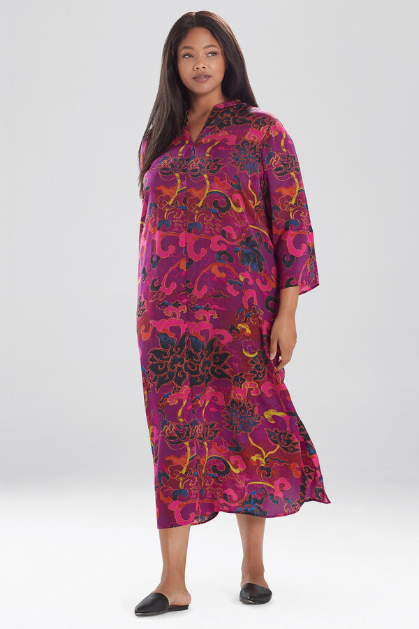 natori plus size caftans