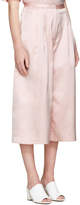 Thumbnail for your product : Edit Pink Long Satin Culottes
