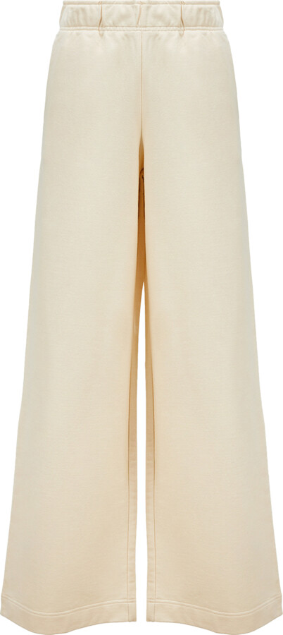 MONCLER COLLECTION Wide Leg Cotton Sweatpants