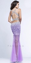 Thumbnail for your product : Faviana Strapless Ombre Beaded Mermaid  Evening Dress