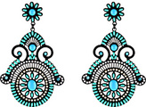 Thumbnail for your product : Gypsy SOULE Flower Statement Drop Earrings